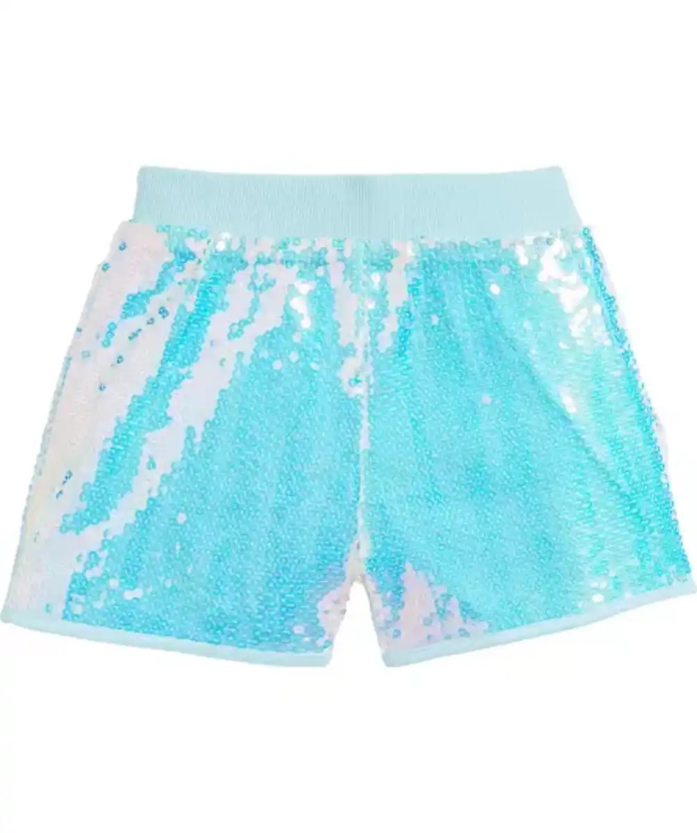 Bild 1 von Shorts mit Pailletten, hellblau
