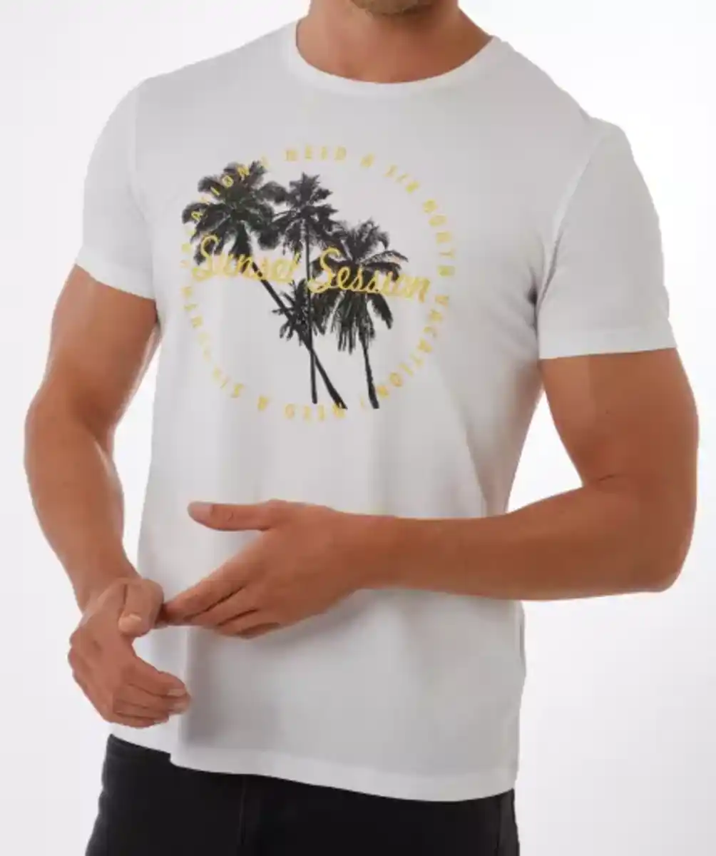 Bild 1 von Sommerliches T-Shirt, weiß