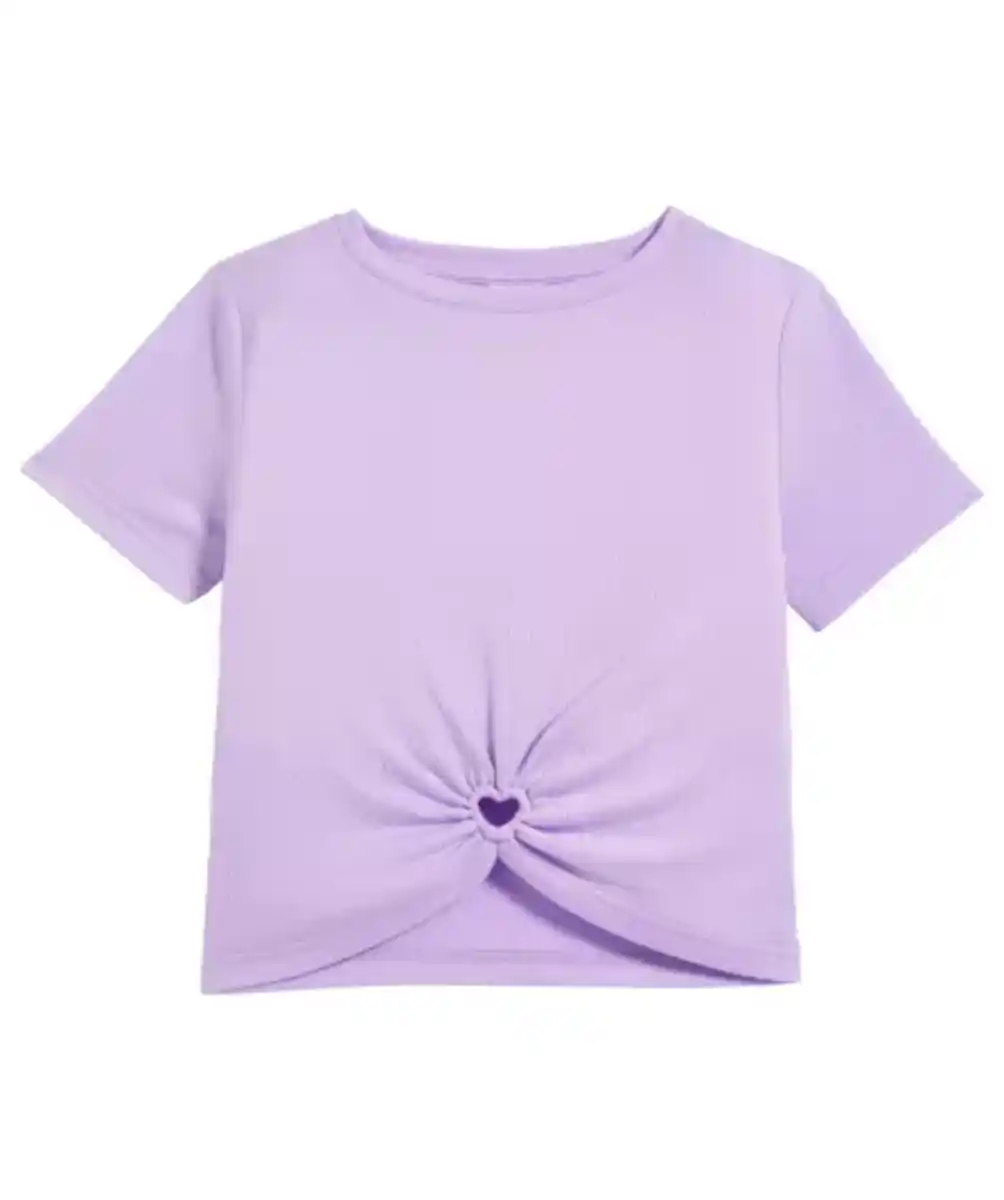 Bild 1 von T-Shirt mit Cut-out, flieder