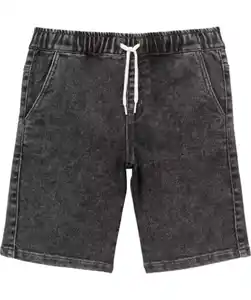 Jeans-Shorts in Bermudalänge, Denim black