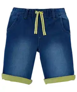 Jeans-Shorts in Bermudalänge, Jeansblau