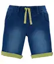 Bild 1 von Jeans-Shorts in Bermudalänge, Jeansblau