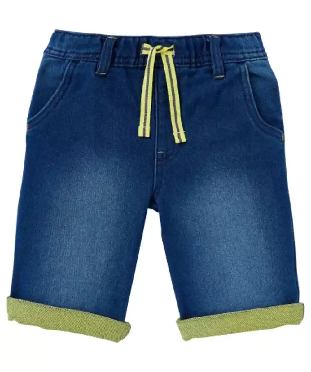 Bild 1 von Jeans-Shorts in Bermudalänge, Jeansblau
