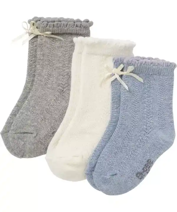 Bild 1 von Socken mit Mäusezähnchen, blau