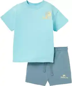 T-Shirt + Shorts, türkis