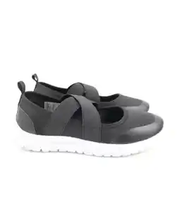 Schwarze Slip-ons, schwarz