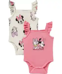 Minnie Mouse + Daisy Bodys, pink
