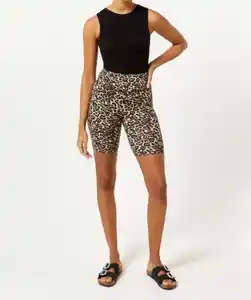 Radlerhose Leo, Leopardendruck