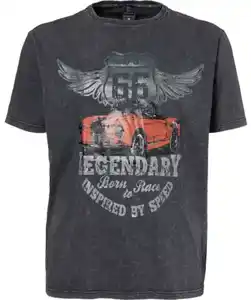 Route 66 T-Shirt, grau