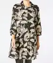 Bild 1 von Longbluse aus Viskose, schwarz bedruckt