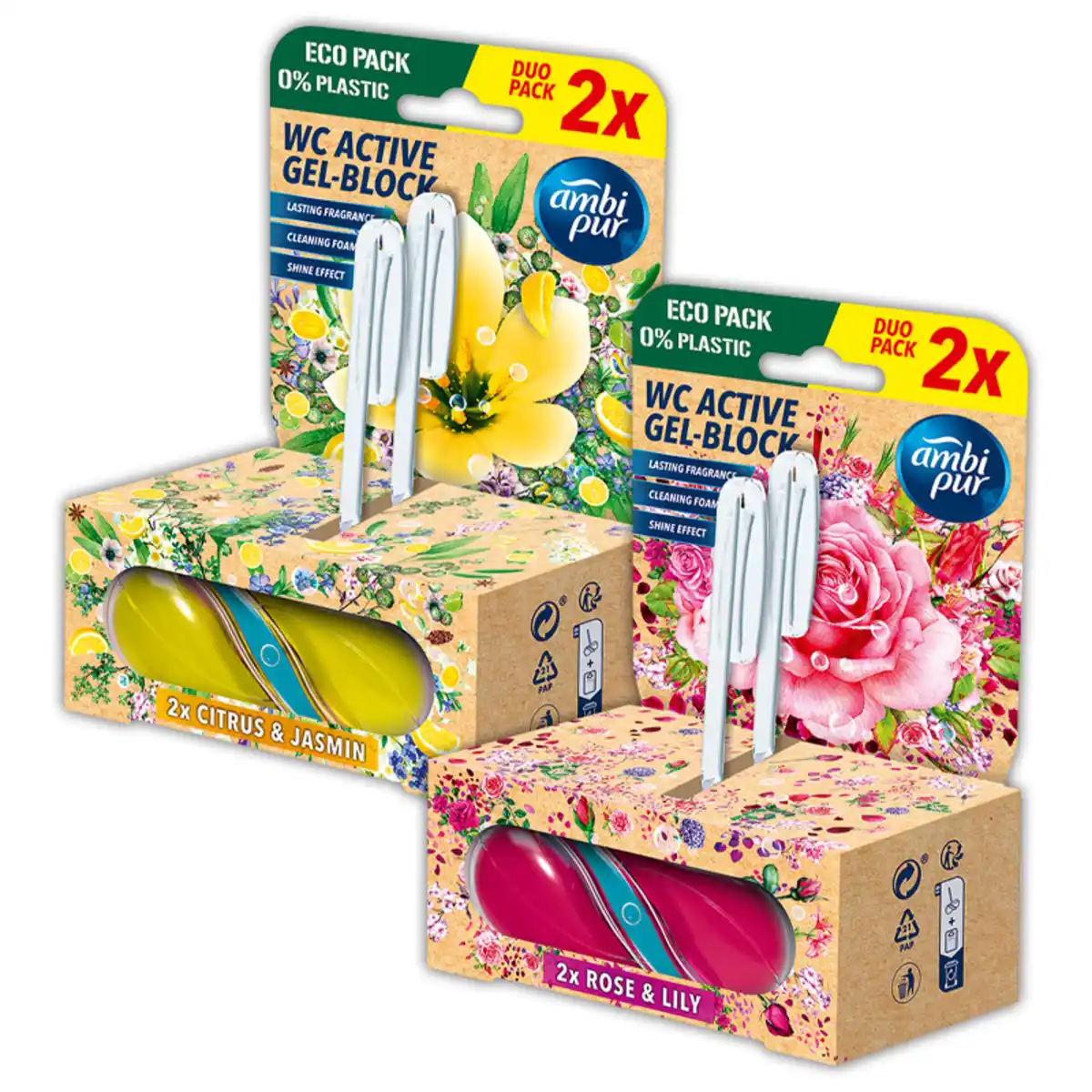 Bild 1 von Ambipur WC Active Gel-Block