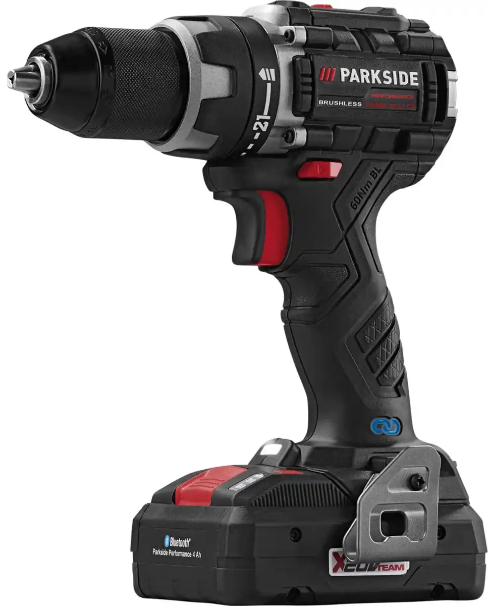 Bild 1 von PARKSIDE® PERFORMANCE Akku-Bohrschrauber 20 V »PABSP 20 Li C4« mit Akku