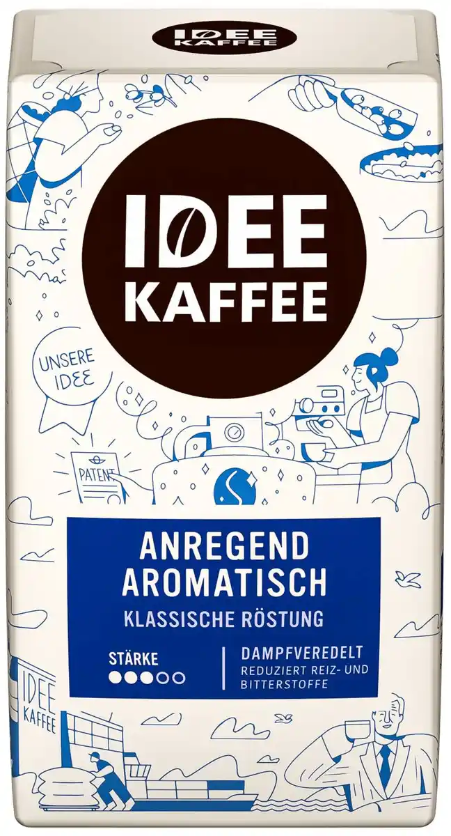 Bild 1 von IDEE KAFFEE Filterkaffee, 500-g-Vak.-Packg.