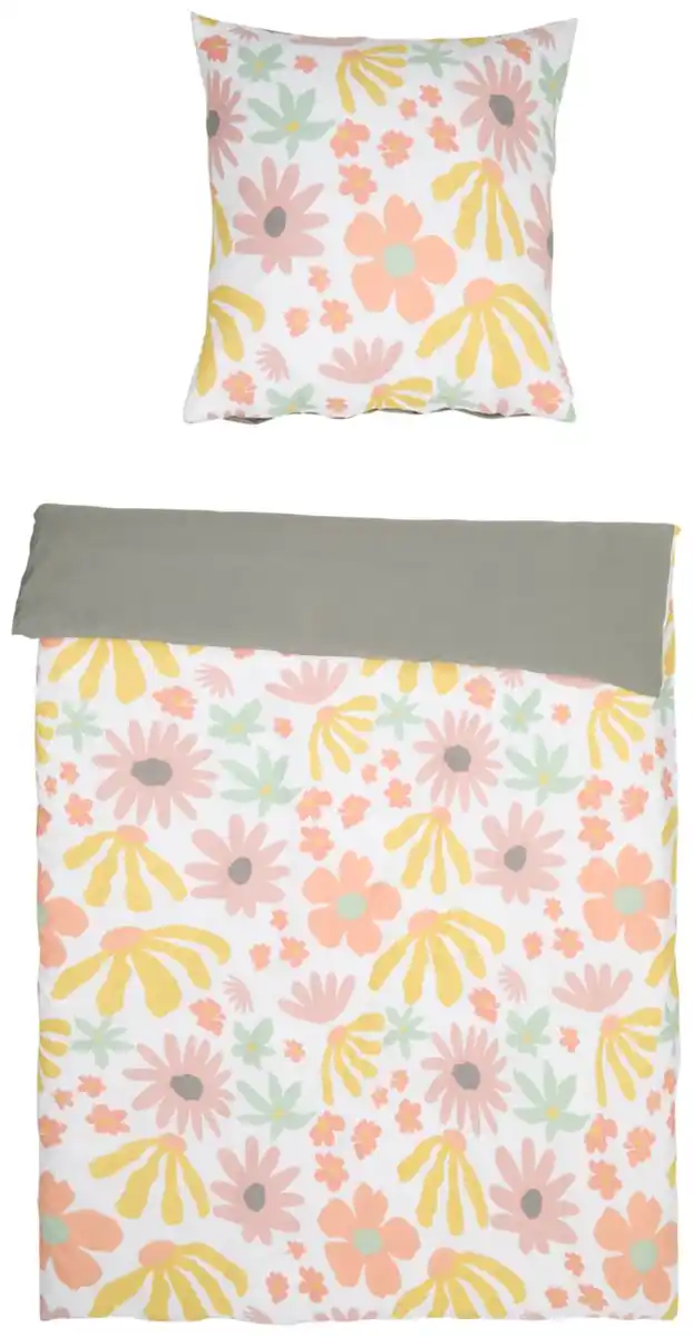 Bild 2 von DREAM@HOME Jersey-Wendebettwäsche-Set, 2-teilig