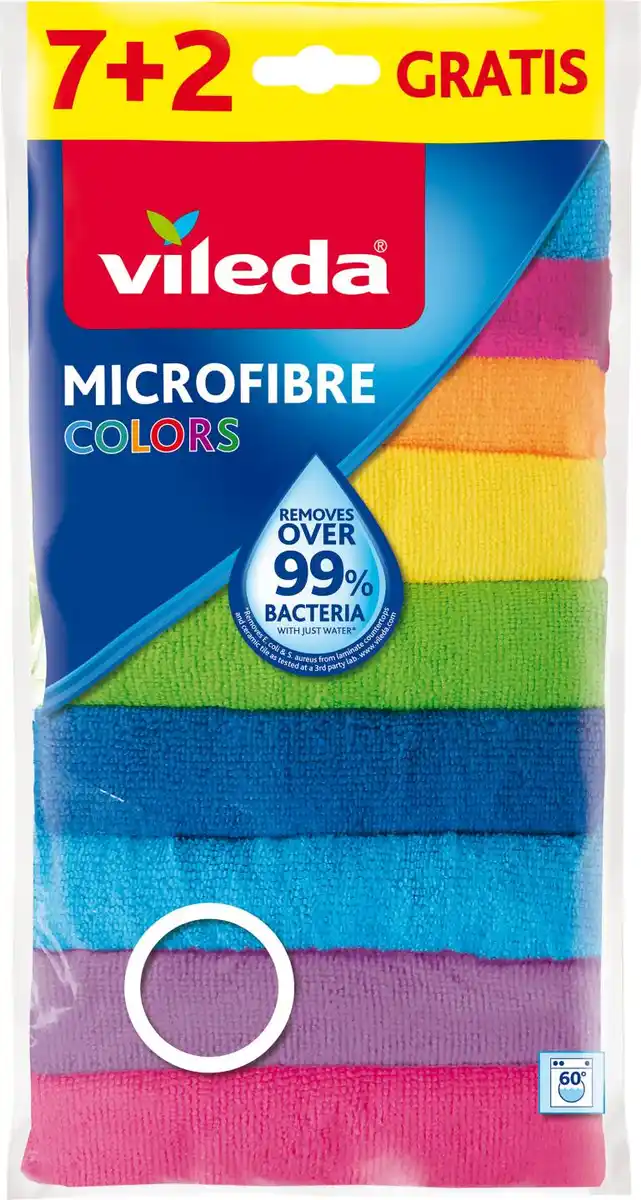 Bild 1 von VILEDA Allzwecktücher »Colors«, 9-St.-Packg.
