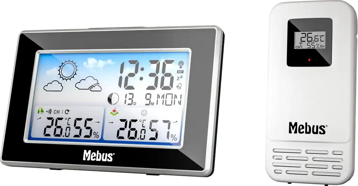 Bild 1 von MEBUS Funk-Wetterstation »40918«