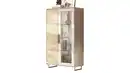 Bild 1 von Vitrine mit Glastür Eiche teilmassiv geölt Breite 102 cm - KAI