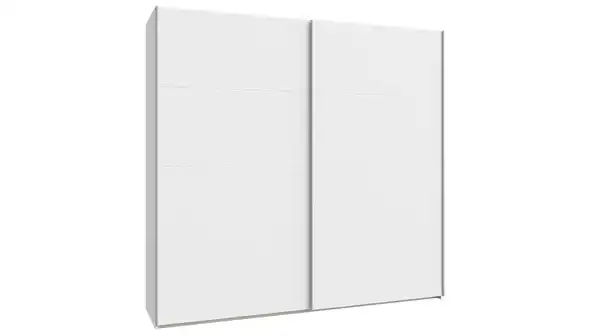 Bild 1 von Schwebetürenschrank weiß 220 cm 2-türig - SCHACHMATT