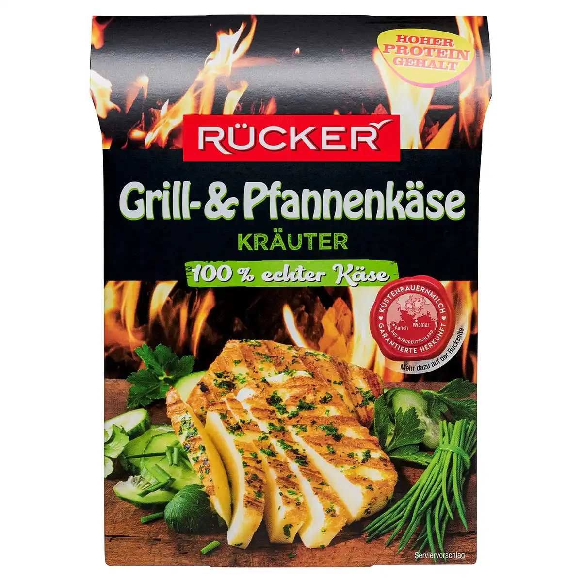 Bild 1 von RÜCKER Grillkäse 150 g, Kräuter