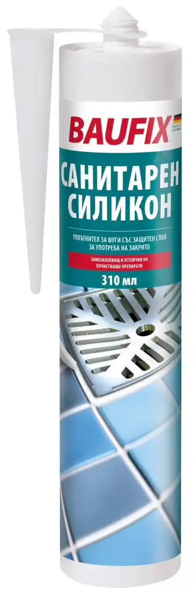 Bild 1 von BAUFIX Sanitär-Silikon, 310-ml-Kartusche