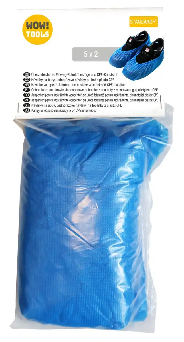 Bild 2 von WOW!TOOLS Einweg-Überziehschuhe, 5 Paar