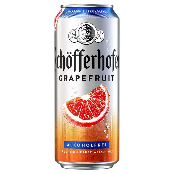 Bild 1 von SCHÖFFERHOFER Grapefruit Alkoholfrei 0,5 l