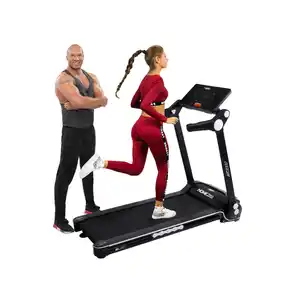 Miweba Sports Laufband Home Track HT3000, mit Steigung, 1300 Watt, 1-16 km/h, 12 Programme, klappbar (Schwarz/Weiß)