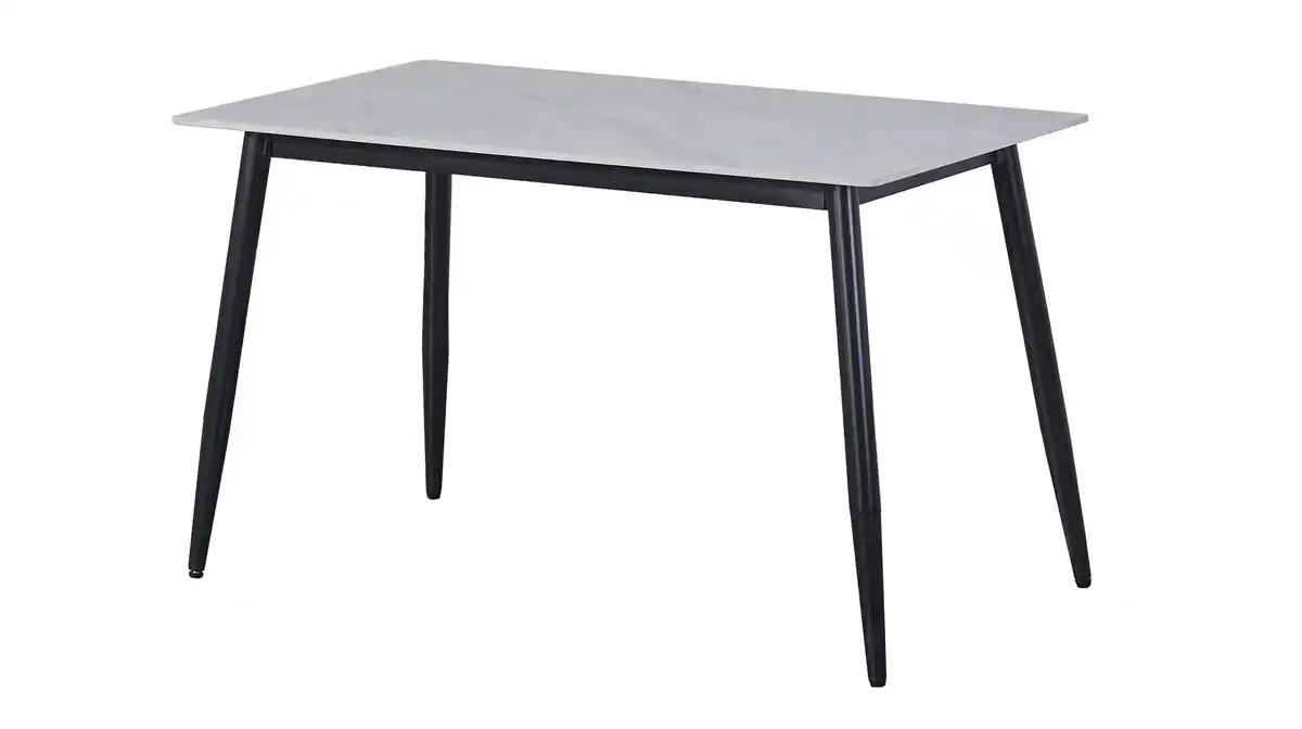 Bild 1 von Esstisch 120 x 70 cm Keramik grau - MAROLKA