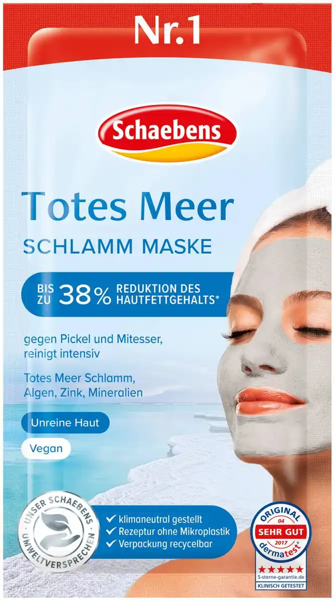 Bild 1 von SCHAEBENS Gesichtsmaske, 6 - 15-ml-Packg.