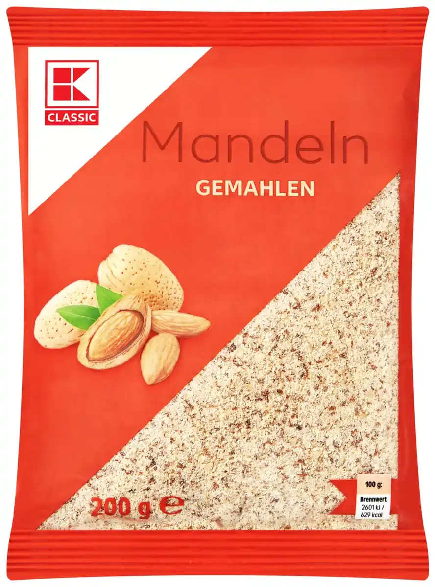 Bild 1 von K-CLASSIC Mandeln, gemahlen, 200-g-Beutel
