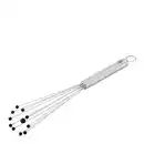 Bild 1 von WMF Schneebesen Profi Plus, Schwarz, Edelstahl, Metall, 27 cm, Aufhängeöse, hitzebeständig, Kochen, Küchenhelfer, Schneebesen