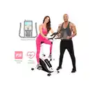 Bild 1 von Miweba Sports Ergometer ME400, Fahrradergometer für zuhause, sitzend, 12 kg Schwungmasse (Schwarz Weiß)