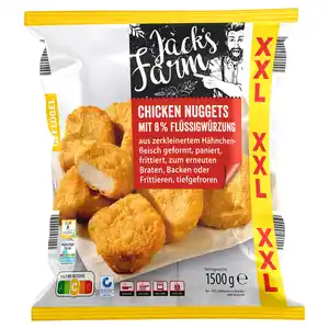 JACK´S FARM XXL Chicken Nuggets 1,5 kg