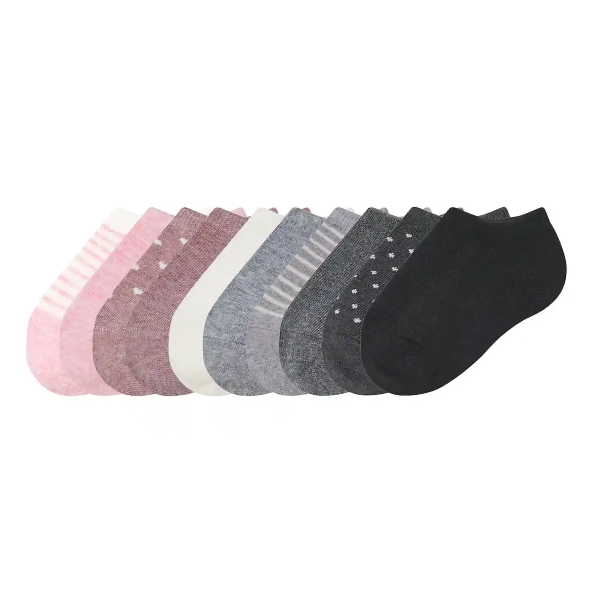 Bild 1 von KUNIBOO® Kinder-Sneakersocken, 10 Paar