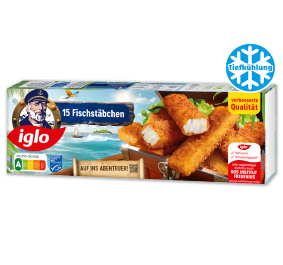 Bild 1 von IGLO 15 Fischstäbchen