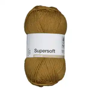 Super soft Strickgarn - Braun, Braun, 50g