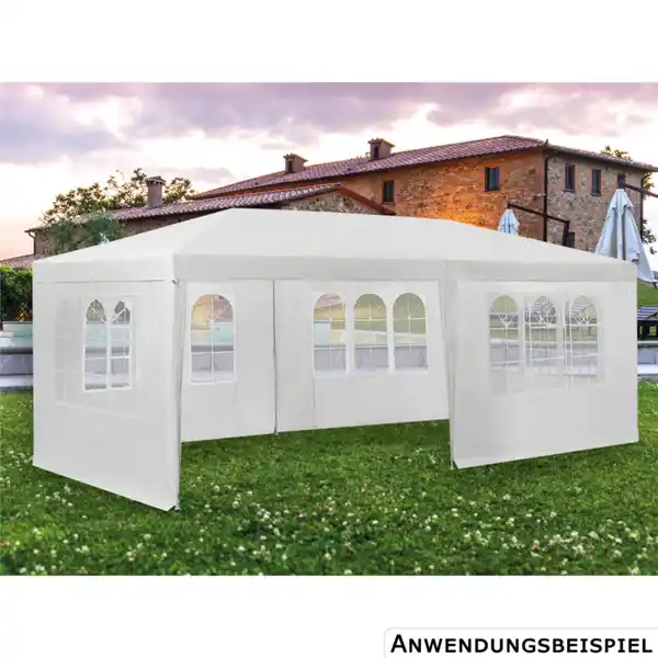 Bild 1 von Pavillon 3 x 6 m mit Sichtfenstern