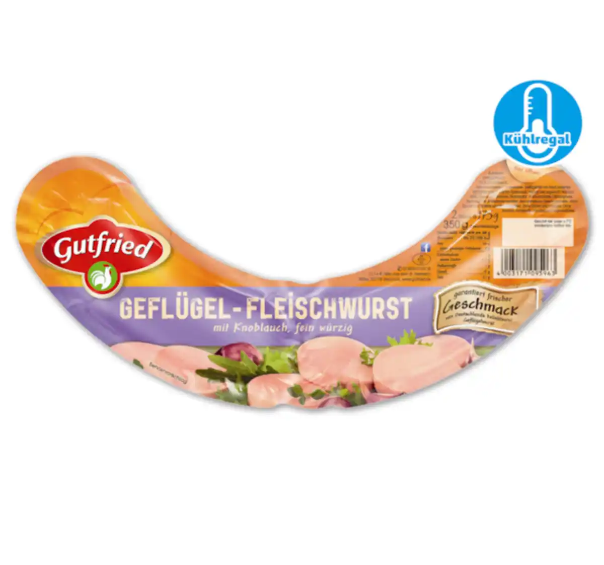 Bild 1 von GUTFRIED Geflügel-Fleischwurst*