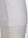 Bild 4 von Damen Capri Leggings mit Spitzenbesatz Weiß