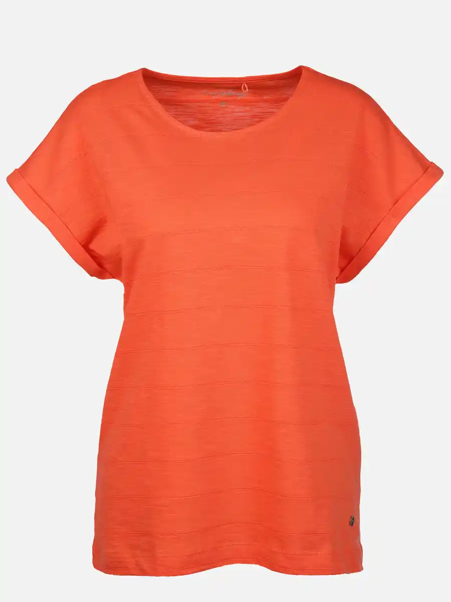 Bild 1 von Damen Struktur Shirt Orange