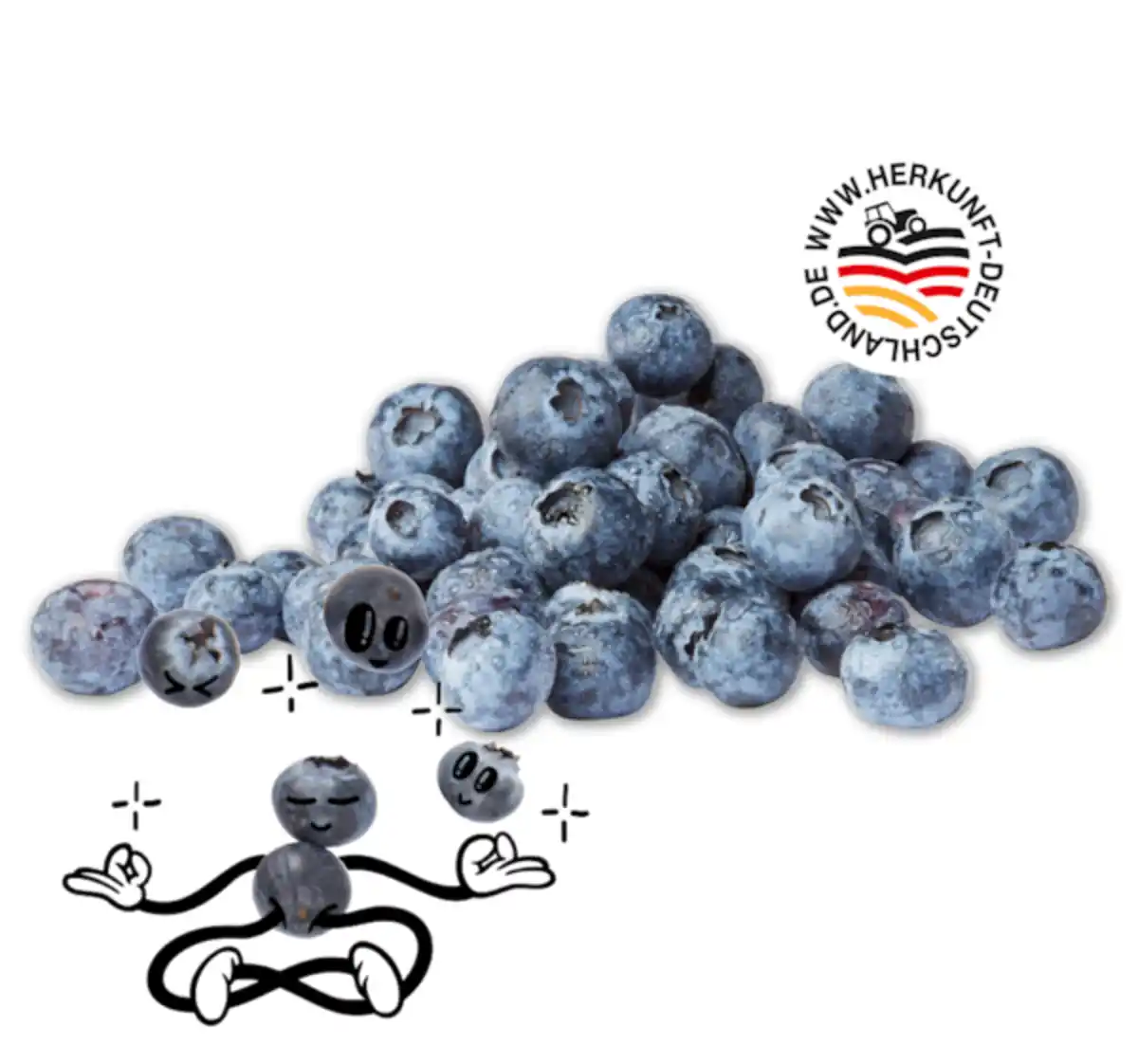 Bild 1 von NATURGUT Deutsche Bio-Heidelbeeren