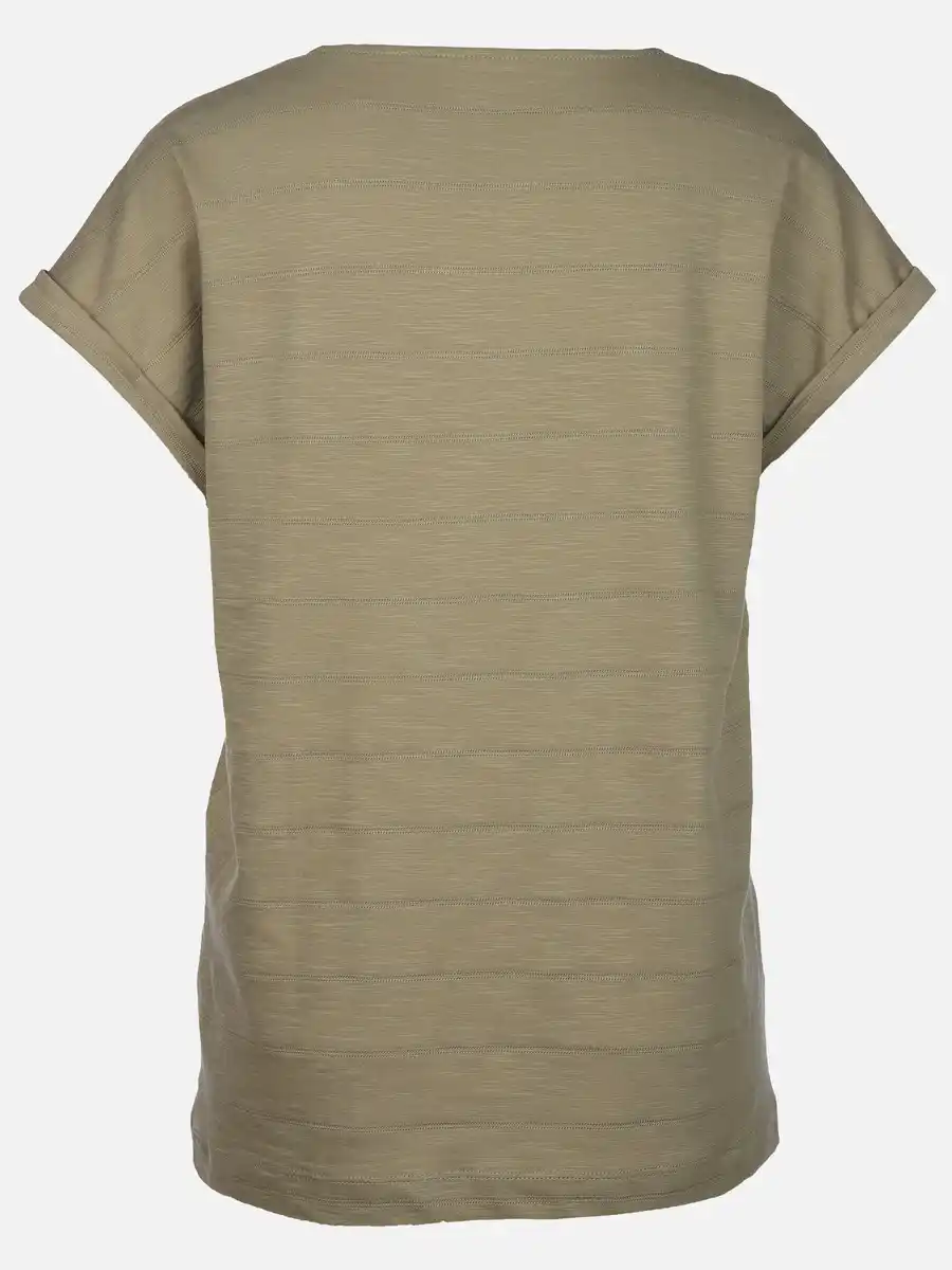 Bild 2 von Damen Struktur Shirt Oliv