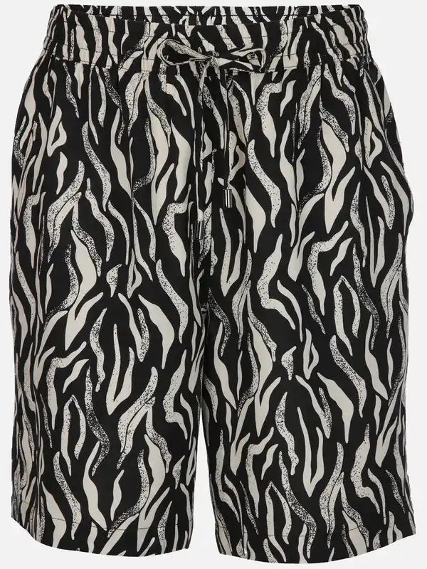 Bild 1 von Damen Shorts mit Alloverprint Beige