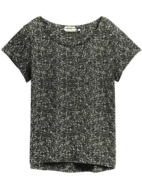 Bild 1 von Damen T-Shirt meliert Schwarz