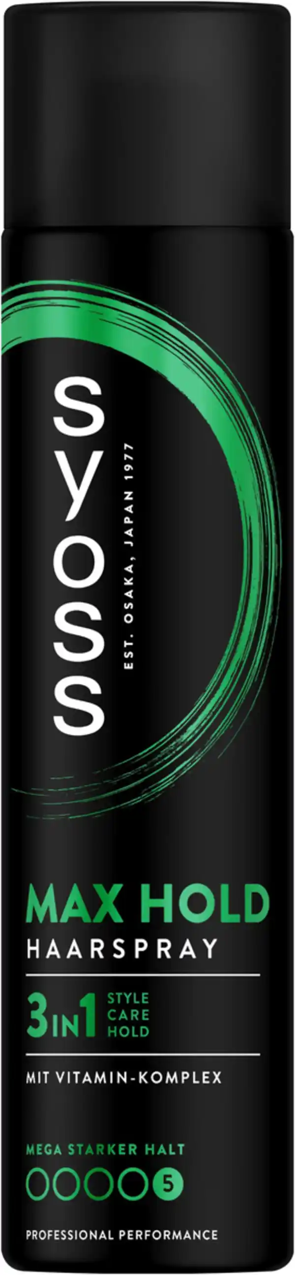 Bild 1 von syoss Max Hold Haarspray, 400 ml