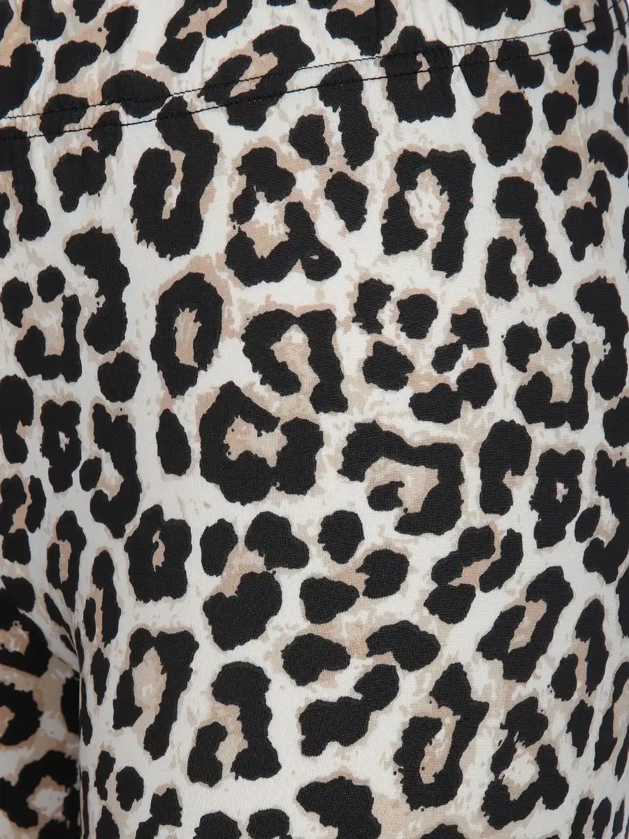 Bild 3 von Damen Capri Leggings mit Alloverprint Bunt