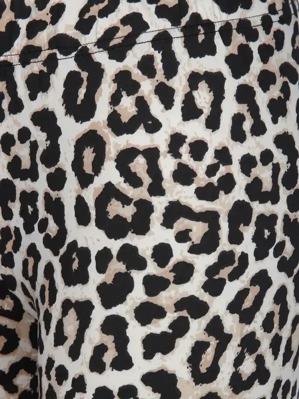 Bild 3 von Damen Capri Leggings mit Alloverprint Bunt