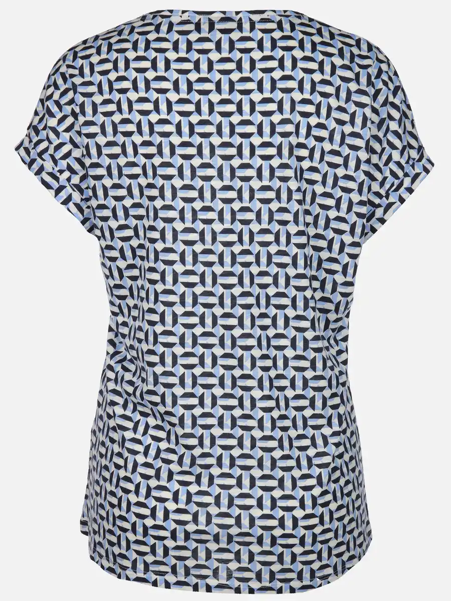 Bild 2 von Damen Shirt mit Alloverprint Marine