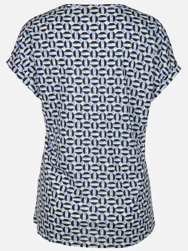 Bild 2 von Damen Shirt mit Alloverprint Marine