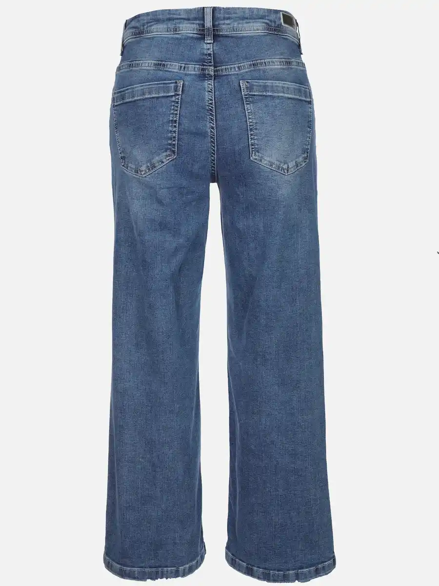 Bild 2 von Damen Jeans Culotte Blau